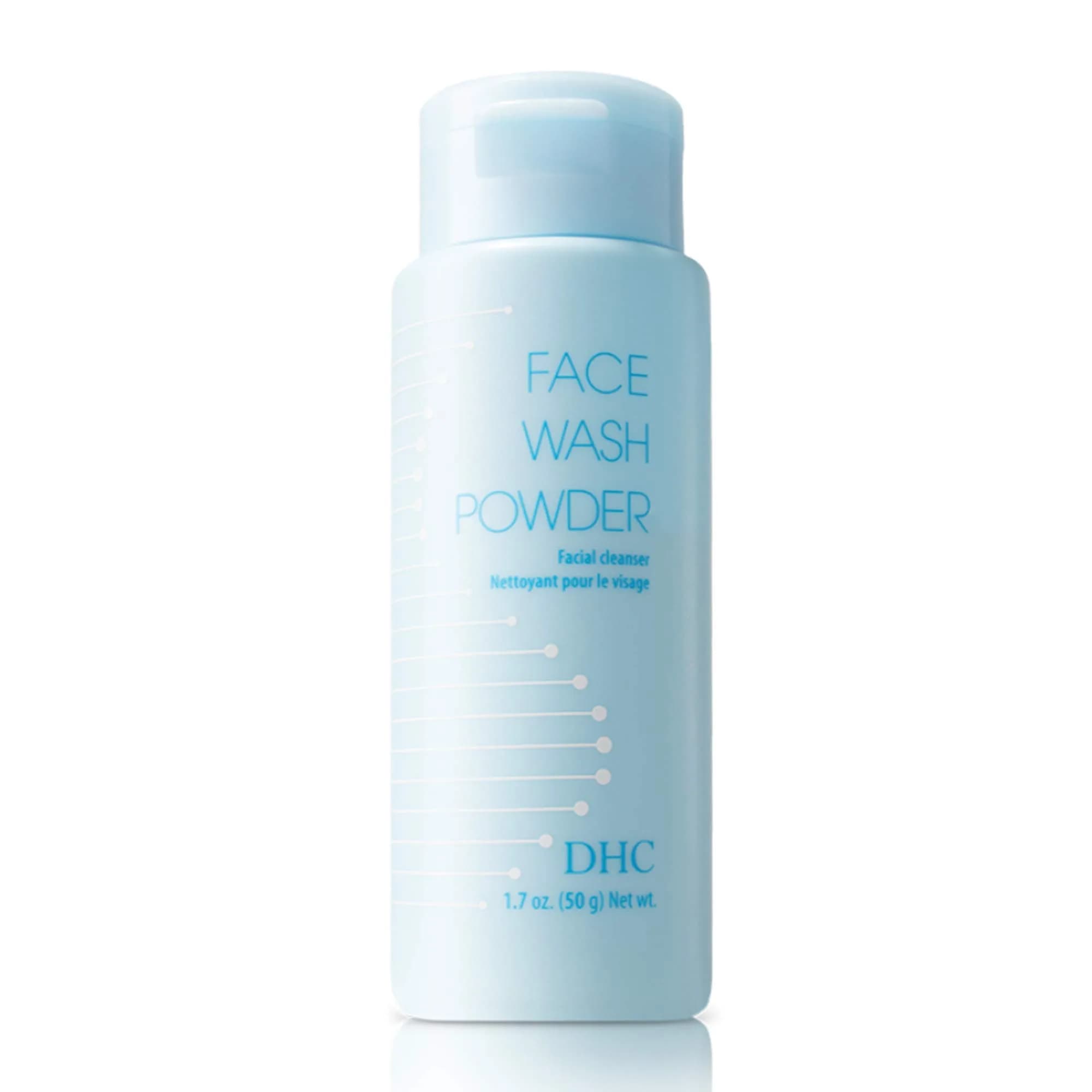 DHC Face Wash Powder Enzyme Exfoliating Cleanser 50ml (1.7 oz) | Gentle Daily Cleanser for All Skin Types - main product image