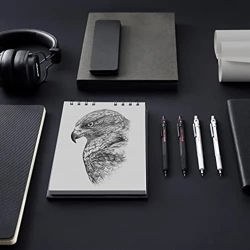 rOtring 600 Mechanical Pencil, 0.5 mm, Silver Barrel | Precision Writing Instrument thumbnail 4