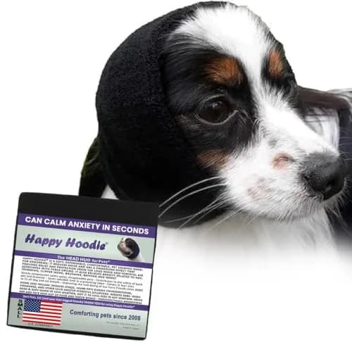 ZONI PETS Happy Hoodie The Original Dog & Cat Calming Band for Noise & Anxiety Relief | Stress & Noise Calming Aid thumbnail 1