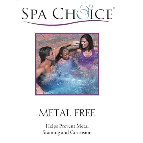 SpaChoice 1-Pint Premium Metal Free Water Treatment for Spa & Hot Tub | Prevents Metal Staining & Corrosion thumbnail 3