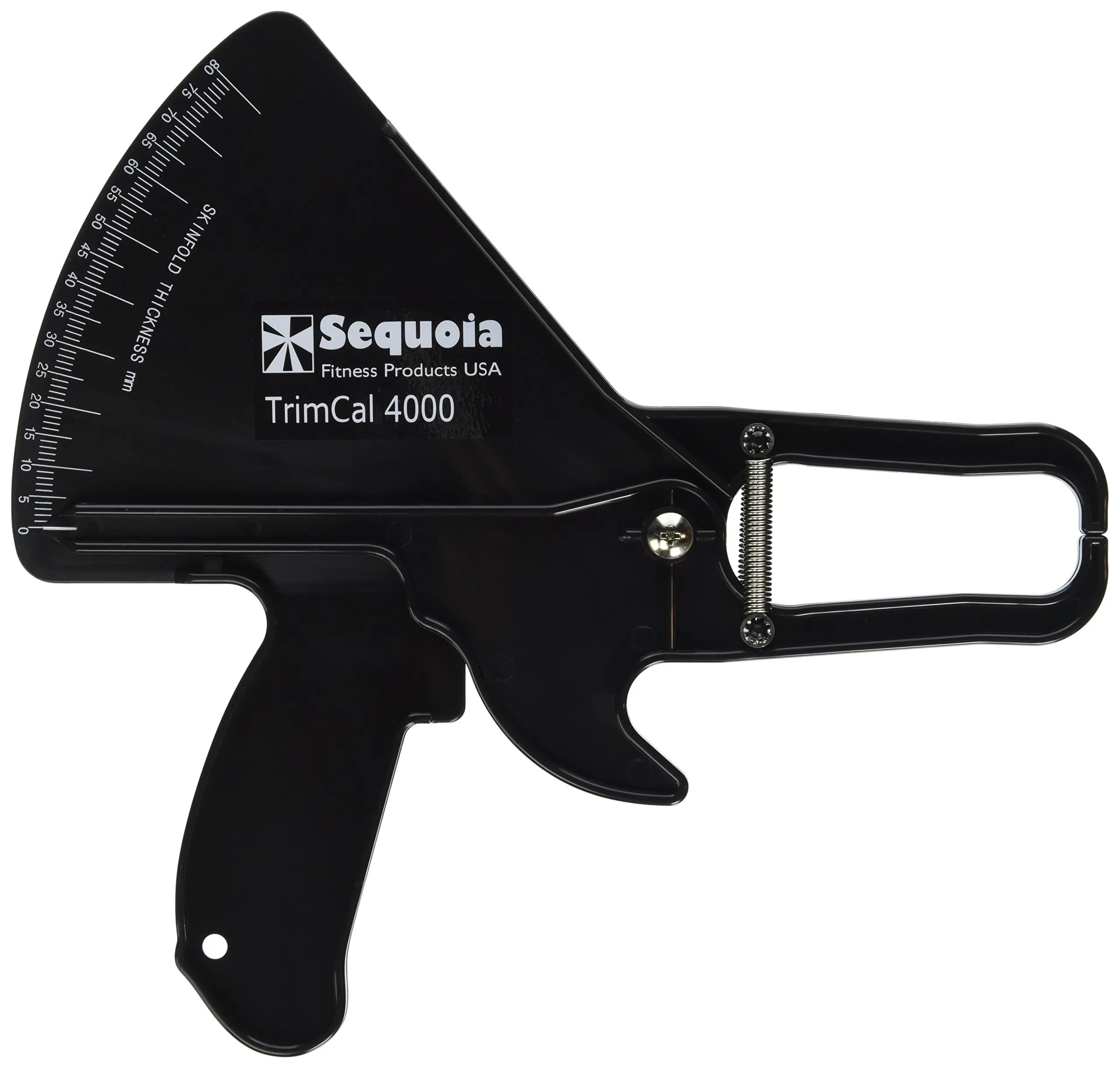 TrimCal 4000 Body Fat Caliper Black | Doctor Recommended, Adjustable Fit - main product image