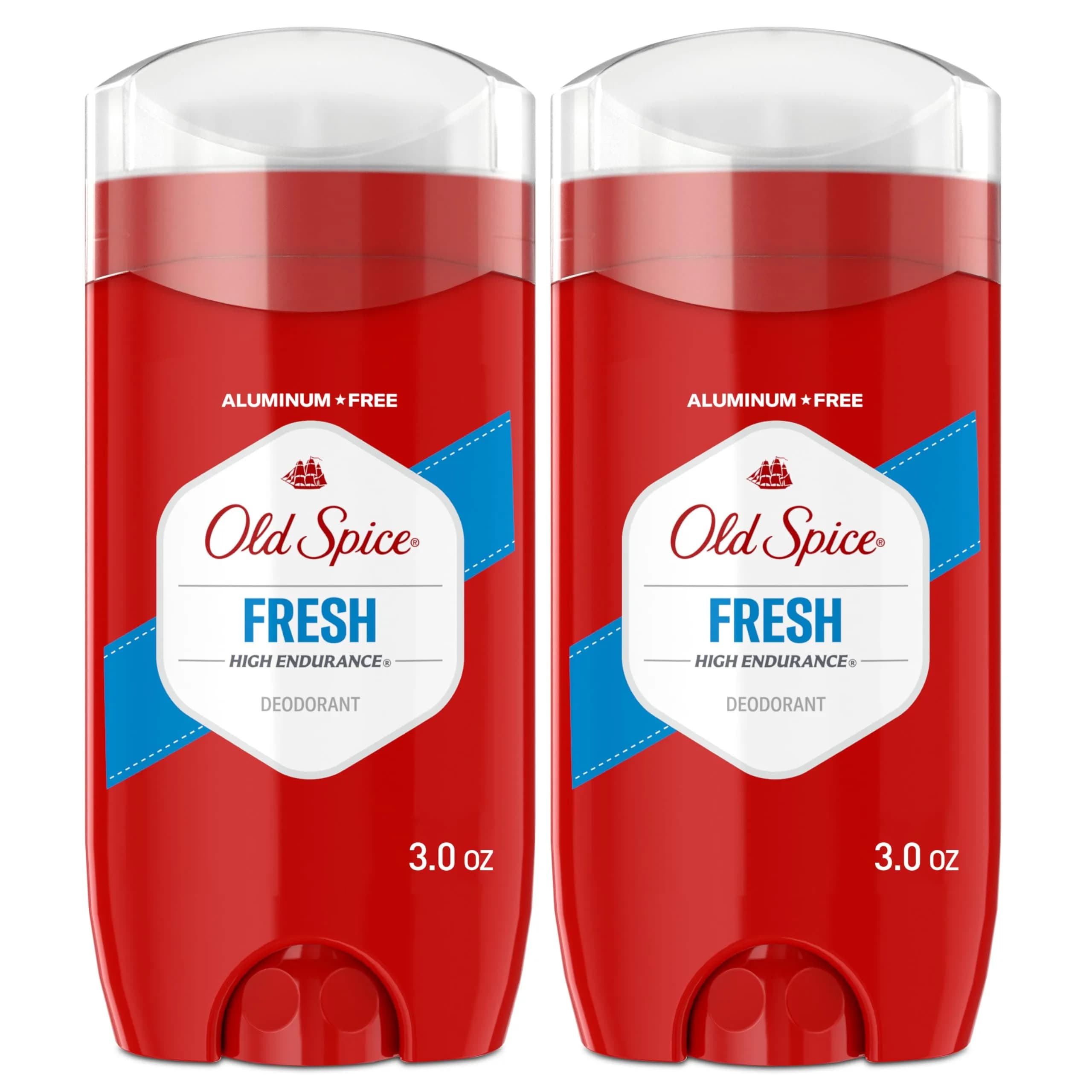 Old Spice High Endurance Aluminum Free Deodorant for Men, Fresh Scent, 6 oz (Pack of 2) | 48-Hour Odor Protection - main product image