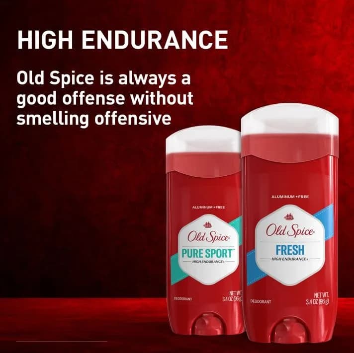 Old Spice High Endurance Aluminum Free Deodorant for Men, Fresh Scent, 6 oz (Pack of 2) | 48-Hour Odor Protection thumbnail 10
