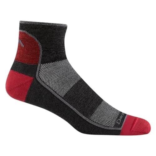 Darn Tough Vermont Men's Quarter Lightweight Running Sock (Style 1715) - DTV, Small thumbnail 1