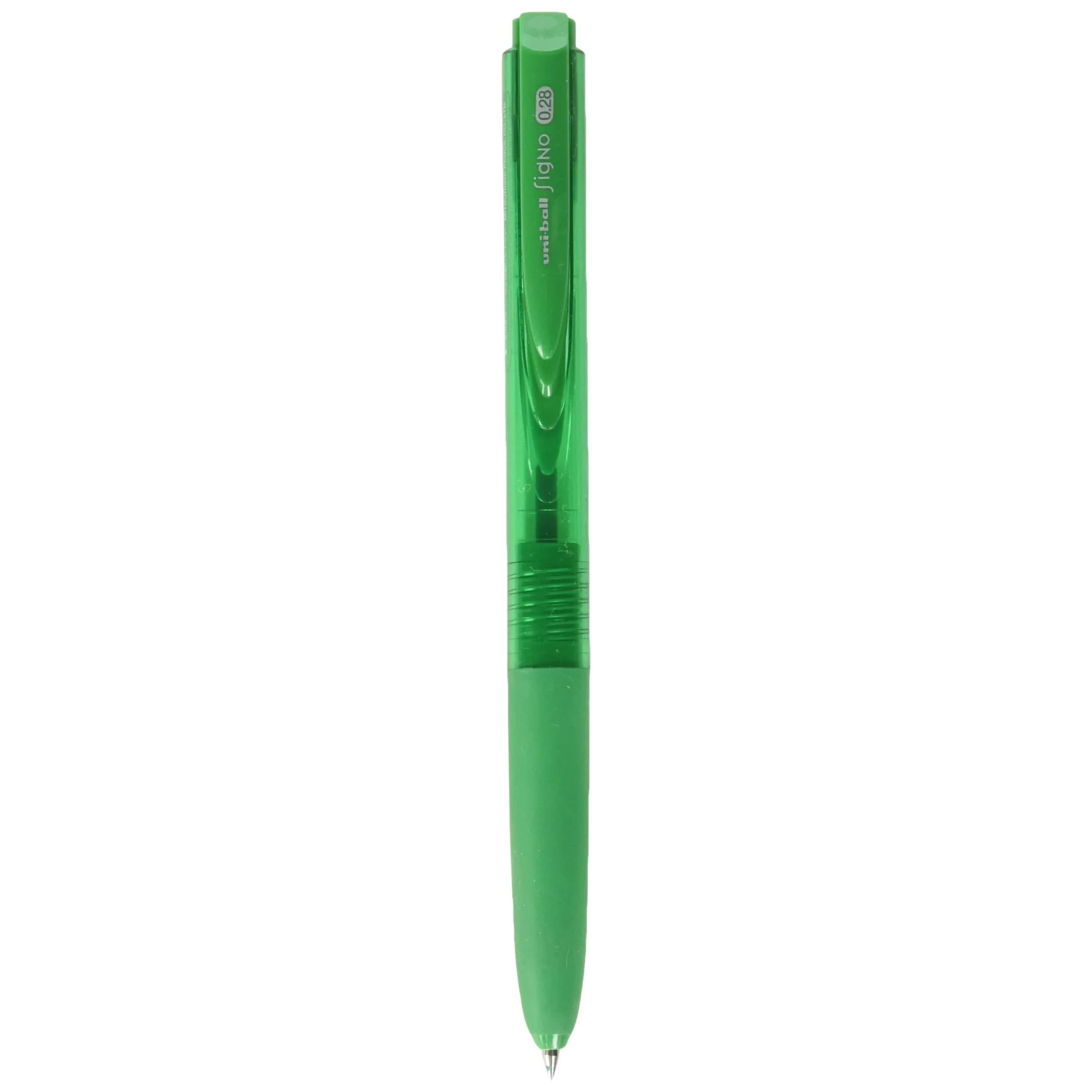 三菱鉛筆 Uni-Ball Signo RT1 Ballpoint Pen 0.28mm Lime Green | Smooth Ink Flow — Green