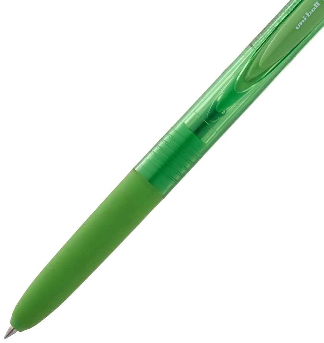 三菱鉛筆 Uni Ball Signo RT1 Ballpoint Pen 0.38mm Lime Green | Smooth Ink Flow — Lime Green