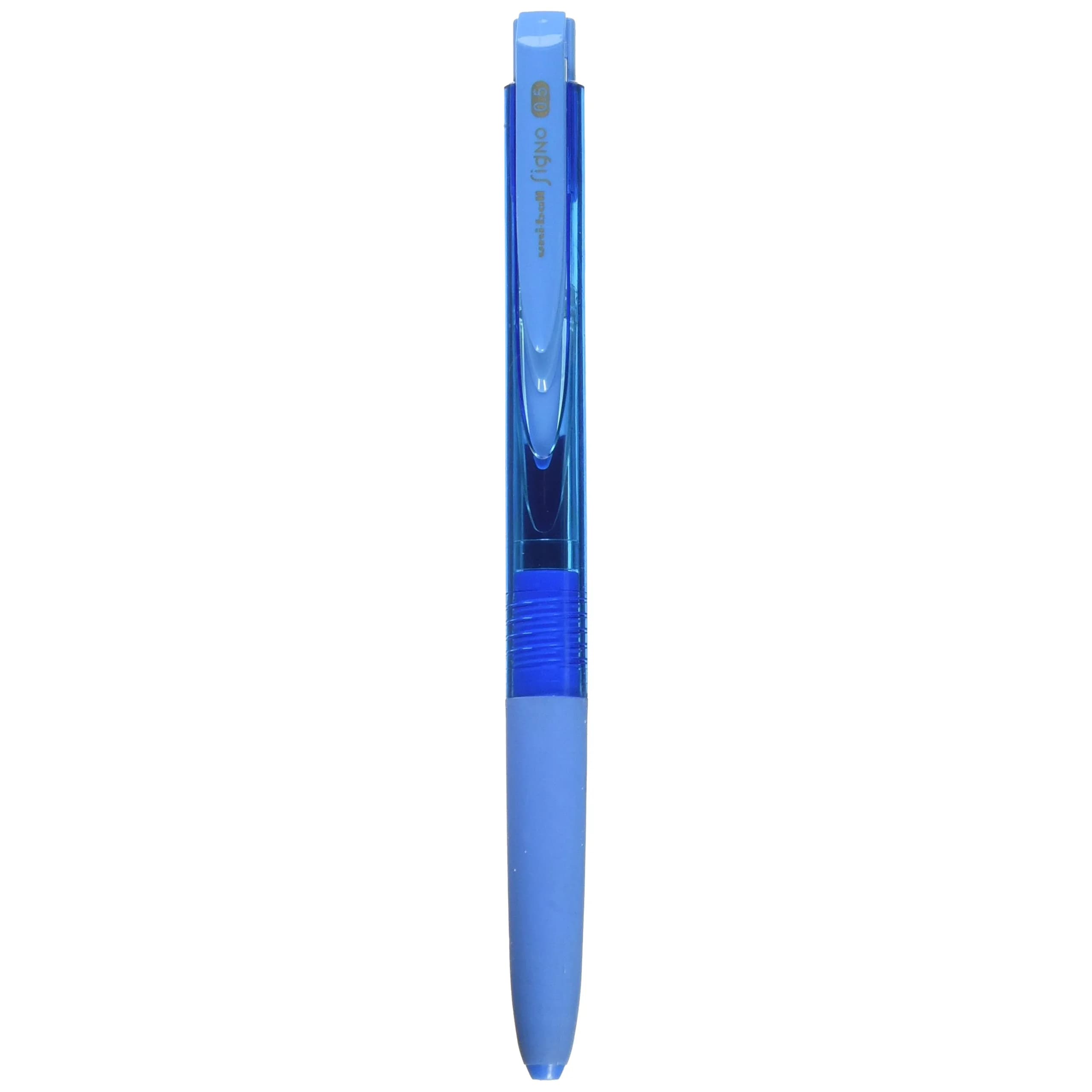 Uni-Ball Signo RT1 Ballpoint Pen 0.5mm Black | Smooth Ink Flow — Light Blue