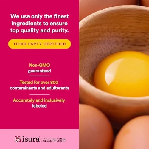 Natural Factors NEM Natural Eggshell Membrane Joint Comfort & Flexibility 60 Capsules | Supports Healthy Connective Tissue thumbnail 5