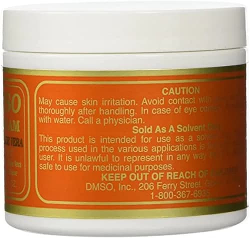 DMSO Rose Scented Cream 2 oz (59 ml) | Skin Moisturizer thumbnail 2