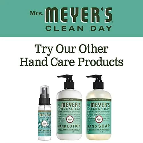 Mrs. Meyer's Clean Day Basil Hand Soap 370ml (12.5 Fl Oz) | Gentle & Moisturizing thumbnail 7