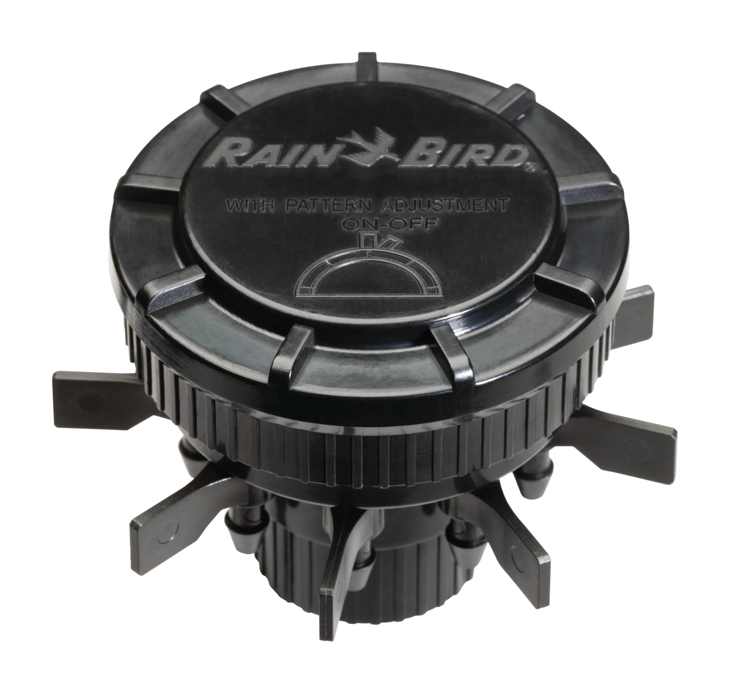 Rain Bird 6-Port Free Flow Drip Irrigation Manifold 1/2" NPT x 1/4" Drip | Connects Six 1/4" Drip Tubes to 1/2" Riser — 1/2" NPT x 1/4" Drip