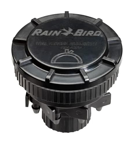 Rain Bird 9-Port Drip Manifold 1/2" NPT x 1/4" Drip, 25 PSI Adjustable Flow, Black | Connects up to nine 1/4" Drip irrigation tubes to a 1/2" riser thumbnail 3