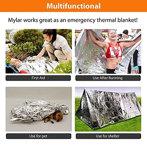NAVADEAL Silver Highly Reflective Mylar Film Sheets 210cm x 120cm (82" x 47") | Increase Plant Growth & Save Power thumbnail 5