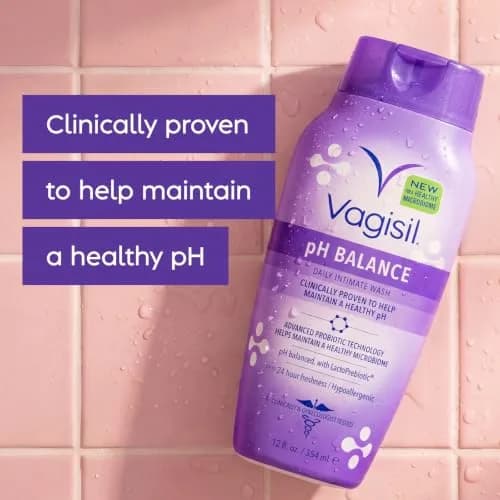 Vagisil pH Balance Feminine Wash 355ml (12 Fl Oz) | Gynecologist Tested for Sensitive Skin thumbnail 2