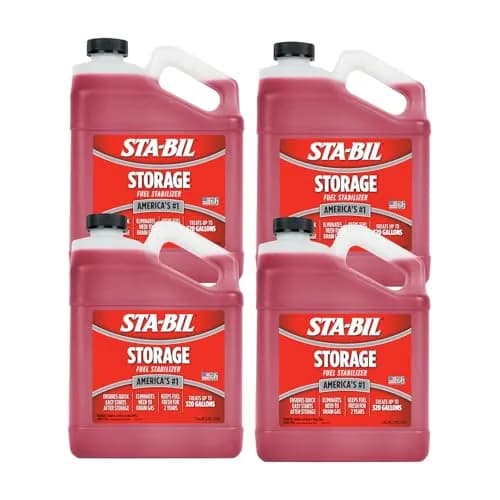 STA-BIL Storage Fuel Stabilizer, 1 Gallon (4-Pack) | Keeps Fuel Fresh for 24 Months thumbnail 1