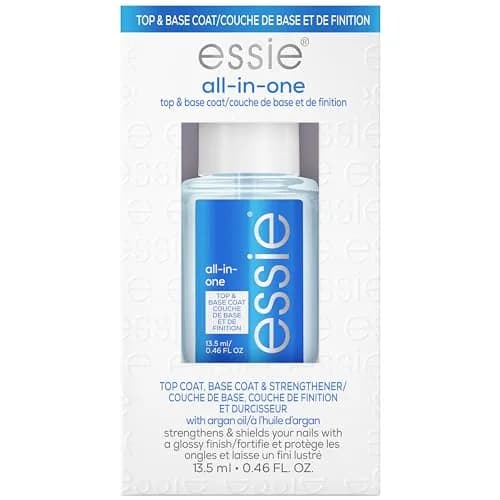 essie All-In-One Base Coat + Top Coat + Strengthener Nail Polish 13.5ml (0.46 Fl Oz) | Argan Oil Infused thumbnail 1