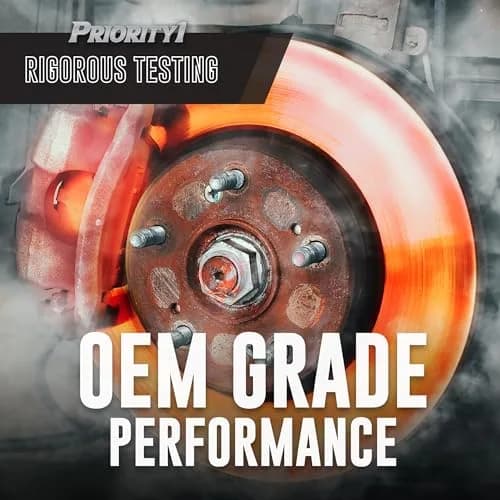 Bendix Priority1 CFC1019 Ceramic Front Brake Pads for Cadillac CTS 2006-2007, SRX 2004-2009, STS 2005-2008, Pontiac Bonneville 2004-2005 | OE Fit & Quiet thumbnail 4