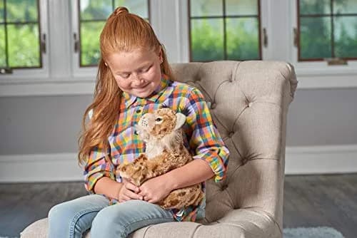 Wild Republic Lynx Plush Toy 30.48cm (12 Inches) | Realistic Animal Toy for Kids thumbnail 2