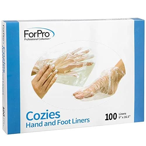 ForPro Cozies Hand and Foot Liners, 100ct, 16.5"L x 9"W | Lock-in Moisture & Protect thumbnail 3