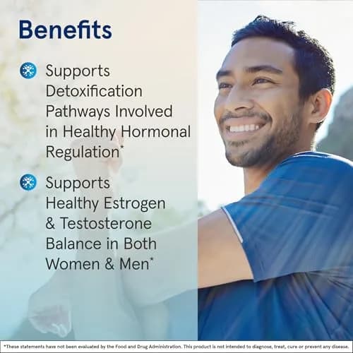 Jarrow DIM Plus, DIM Supplement Hormone Balance, 30 Count | Supports Hormonal Detox & Balance thumbnail 4