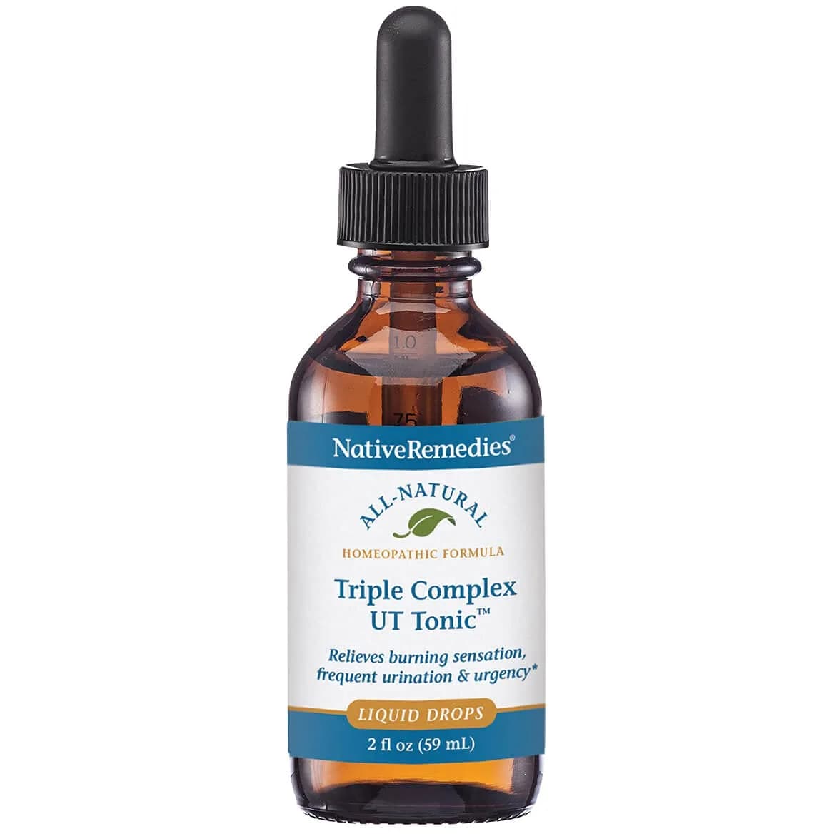 Native Remedies Triple Complex UT Tonic 2 Fl Oz | Supports Urinary & Bladder Comfort