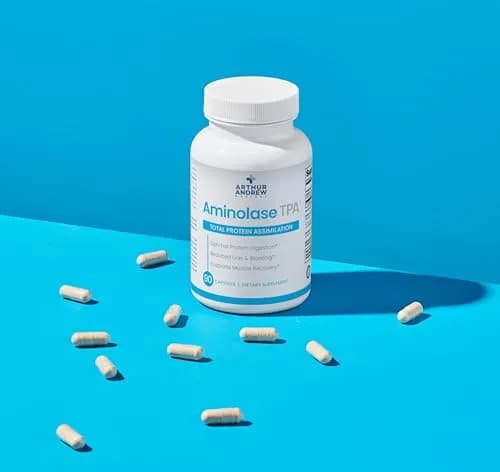 Arthur Andrew Medical Aminolase TPA 90 Capsules | Supports Protein Absorption & Muscle Synthesis thumbnail 3