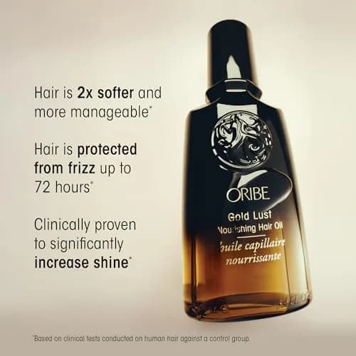 Oribe Gold Lust Hair Oil 100ml (3.4 Fl Oz) | Moisturizes, Smooths Frizz & Adds Shine thumbnail 4