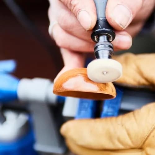 Dremel 160-Piece Rotary Tool Accessory Kit with EZ Lock Technology | 1/8" Shank, Storage Case, Cutting Bits, Polishing Wheel, Sanding Drums thumbnail 9