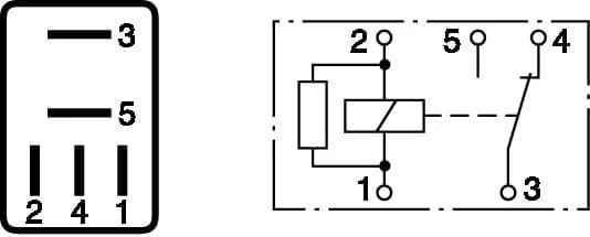 Bosch 0332201107 Change Over Micro Relay - 5 Pins, 12V, 30/10A, 10g (0.35oz) | Reliable Switching for Automotive and Industrial Use thumbnail 5