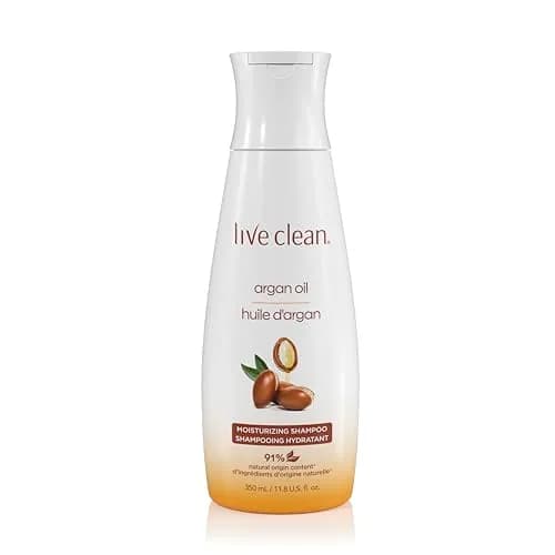 Live Clean Restorative Argan Oil Shampoo 355ml | Nourishes & Restores Shine thumbnail 1