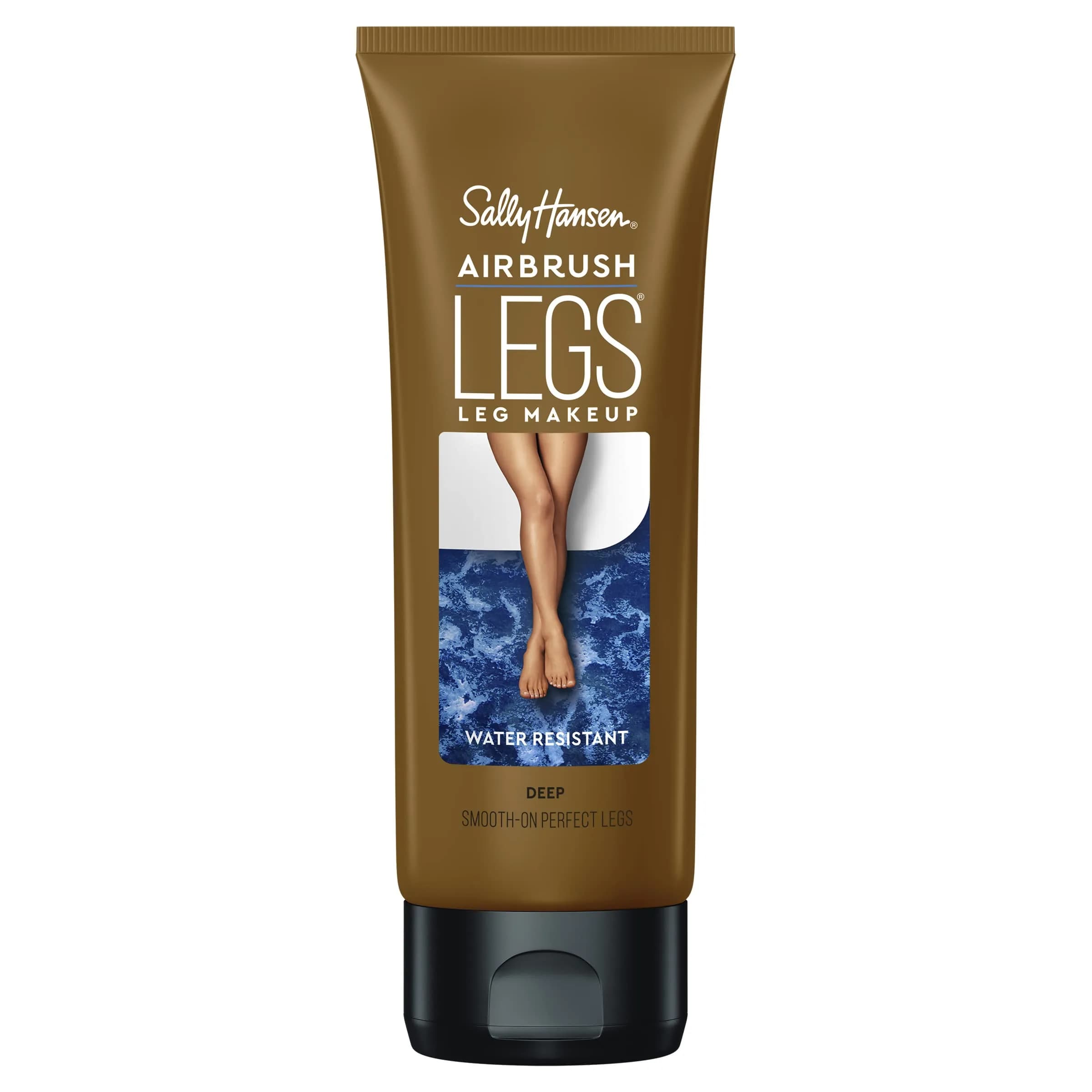 Sally Hansen Airbrush Legs Smooth-On Deep 4 Fl Oz - Instant Tan for Flawless Legs - main product image