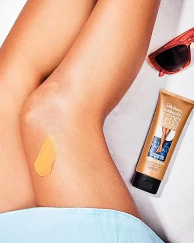Sally Hansen Airbrush Legs Spray-On Tan Glow 4.4 Fl Oz - Medium, Water Resistant & Transfer Proof thumbnail 3