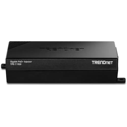 TRENDnet Gigabit Power Over Ethernet Plus Injector TPE-115GI | 1 Gbps PoE+ Power & Data up to 100m thumbnail 9
