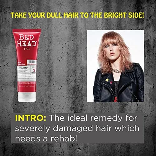 Bed Head Resurrection Conditioner 200ml (6.76 Fl Oz) | Revives Lifeless Hair with Thermal Protection thumbnail 4