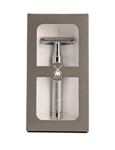 MÜHLE TRADITIONAL R89 Rose Gold Closed Comb Double Edge Safety Razor for Men | Metal Handle, 116g thumbnail 4