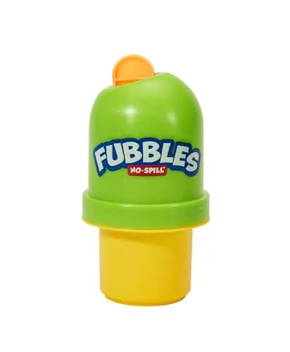 Fubbles No-Spill Bubble Tumbler with 4oz Solution & Wand | Ages 18 Months+ | Multicolor thumbnail 1