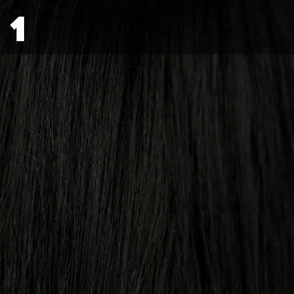 VANESSA Synthetic Full Wig - CALI (#1 - Jet Black) | Short Straight Wig with Adjustable Strap thumbnail 7