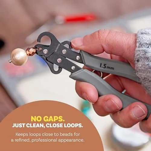 The Beadsmith Original One Step Looper Pliers | Creates 1.5 mm Loops for Jewelry Making thumbnail 2