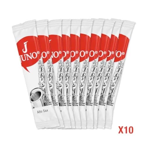 Vandoren JUNO Alto Saxophone Reeds Strength 2 (10-Pack) | Beginner-Friendly Responsive Cane thumbnail 3