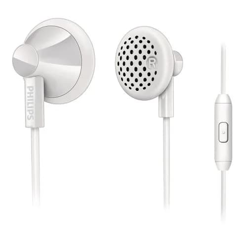 Philips in-Ear Headset SHE2105WT/28 White | Lightweight Sweat-Resistant Earbuds thumbnail 1