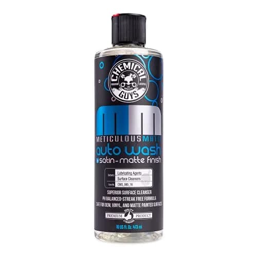 Chemical Guys Meticulous Matte Foaming Car Wash Soap Bubble Gum 473ml (16 Fl Oz) | Preserves Matte Finish thumbnail 1