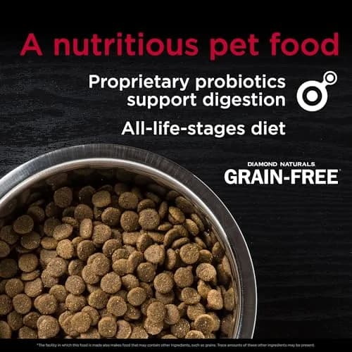 Diamond Naturals Grain-Free Dry Dog Food, Whitefish & Sweet Potato, 12.7kg (28lb) | All Life Stages & Breed Sizes thumbnail 2