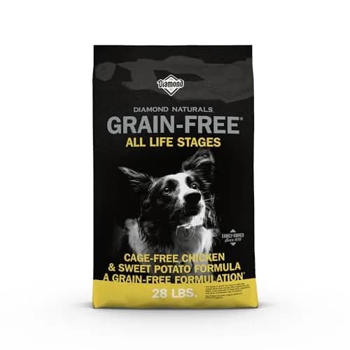 DIAMOND NATURALS Grain-Free Dry Dog Food, Cage-Free Chicken, 12.7kg (28lb) | All-Natural Protein & Energy thumbnail 1