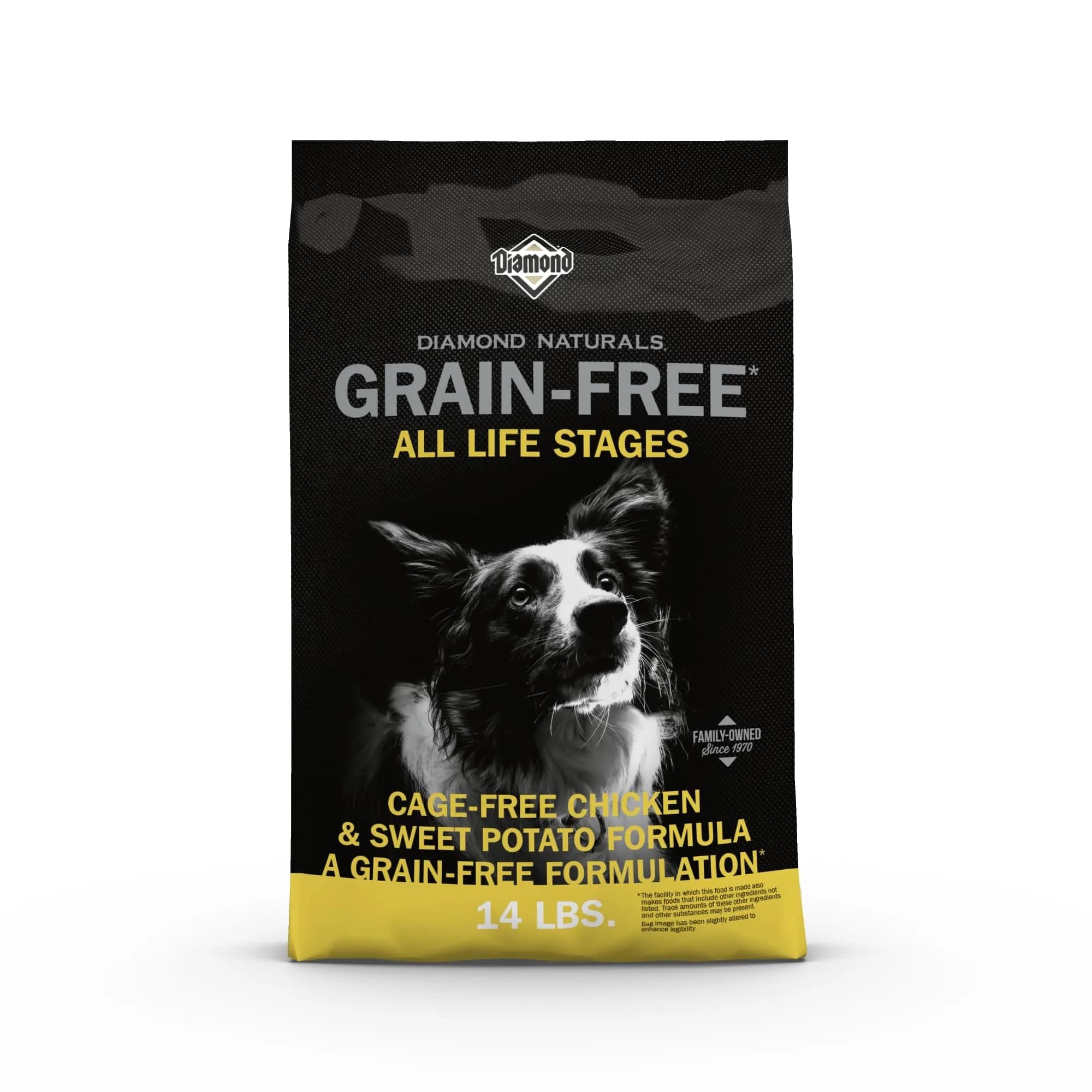 Diamond Naturals Grain Free Real Meat Recipe Premium Dry Dog Food 5Lb | Supports Lean Muscles & Energy — 14 Pound