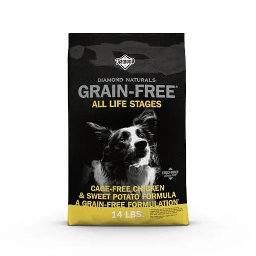 Diamond Naturals Grain-Free Dry Dog Food, Cage-Free Chicken, 14lb | All Life Stages Nutrition with Probiotics thumbnail 1