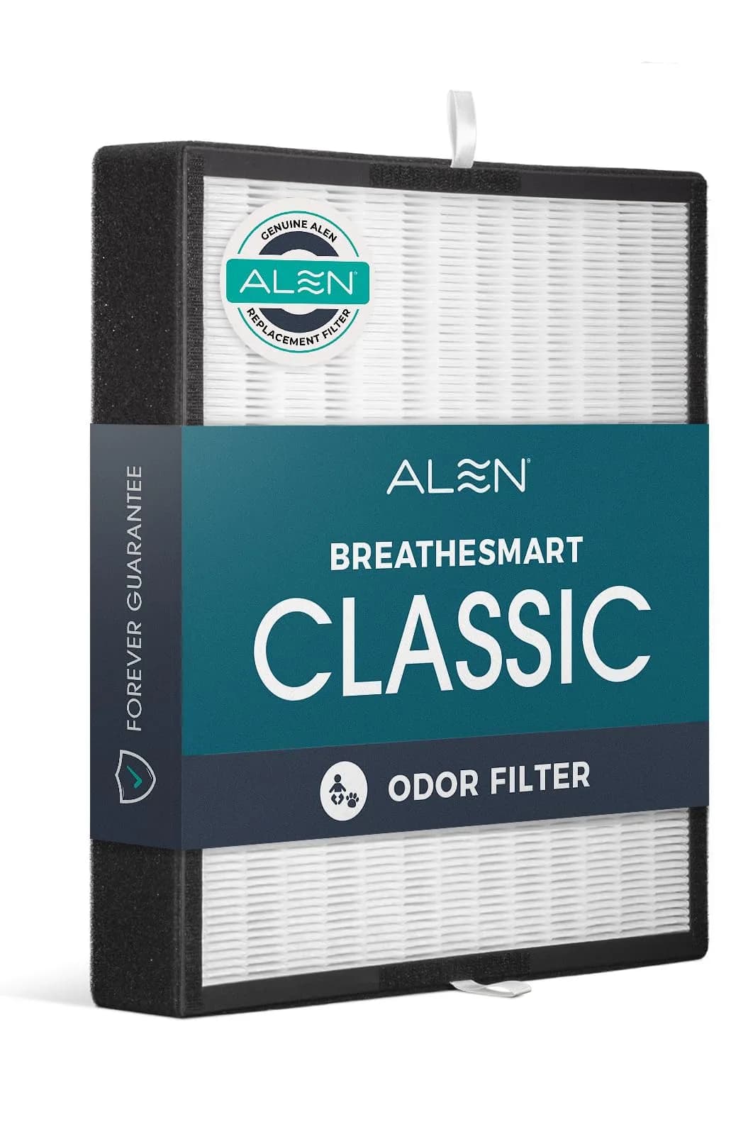 Alen BF35-Odor Replacement HEPA Filter for BreatheSmart Classic Air Purifier | 1,100 SqFt Coverage — Allergies, Dust + Pet, Cooking, Strong Odors