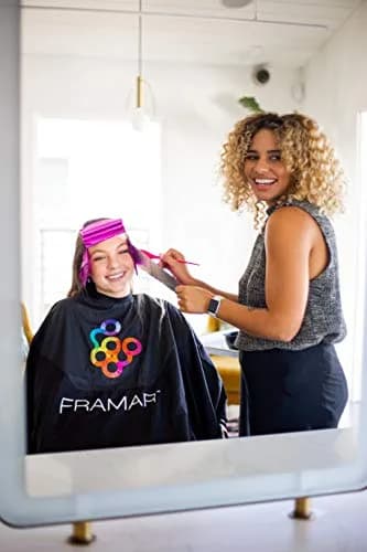 Framar Magenta Hair Foils for Highlighting, 500 Count (227g / 500 Count) | Professional Pop-Up Hair Foil Sheets with Embossed Grip thumbnail 2