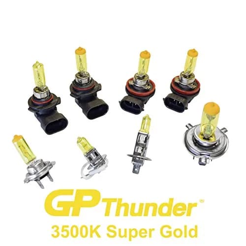GP Thunder H11 3500K 55W Xenon Halogen Light Bulb | Yellow High Performance Fog & Headlight thumbnail 5