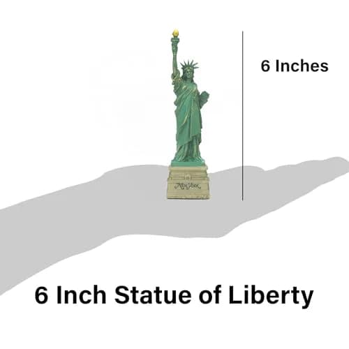 Great Places To You Statue of Liberty Replica 6 Inches (15.24 cm) with New York Base | Classic NYC Souvenir Figurine thumbnail 2