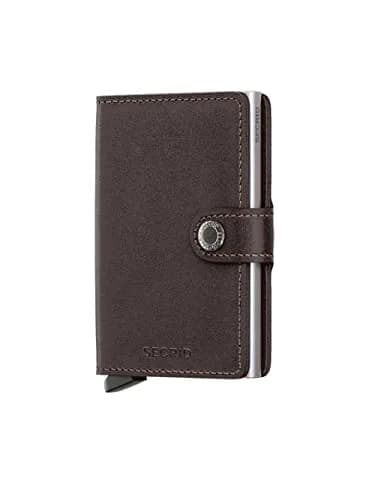 Secrid Mini Wallet Genuine Leather RFID Safe Card Case for max 12 cards 6.5 x 10.2 cm | Slim & Secure thumbnail 1